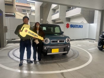ハスラー　ご納車おめでとうございます
