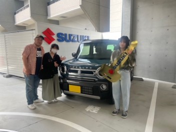 ハスラー　ご納車おめでとうございます