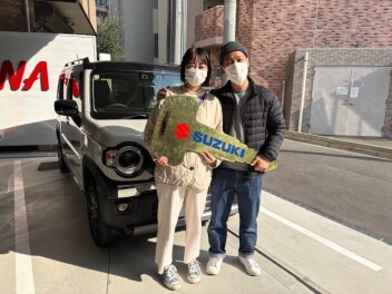ハスラー　ご納車おめでとうございます