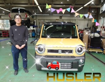 ハスラー納車いたしました！
