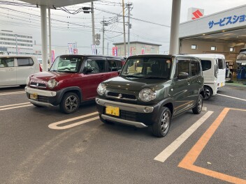 先日ハスラー納車させて頂きました
