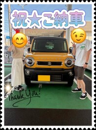 ★HUSTLER ご納車★