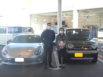 ハスラーご納車させていただきました☆彡