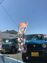 ☆５月１６日１７日ハスラー、ジムニー試乗車あります☆