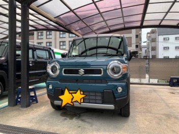 新型ハスラーを納車しました！