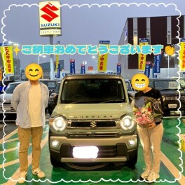 ハスラーご納車させていただきました！