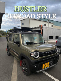 ハスラー、オフロードスタイルに、、、！