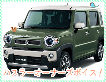 ☆　ハスラーに　一ヶ月乗ってみての　ご感想！　☆