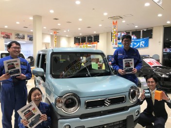 遂に、新型ハスラー「展示車」入荷‼