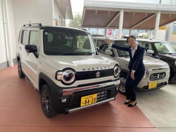 ハスラータフワイルドの試乗車ございます！