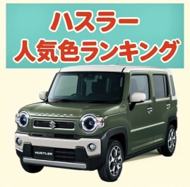 【ハスラー】人気色ランキング (人気カラー)