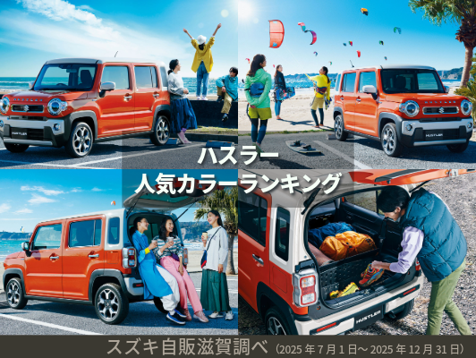 ハスラー人気カラーランキング