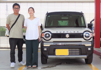 ハスラーご納車おめでとうございます！