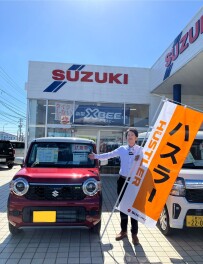 新型ハスラー試乗車ご準備できました