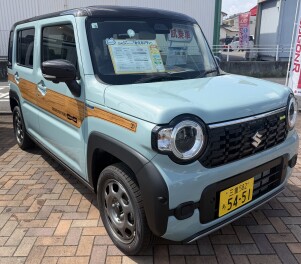 ハスラーをナチュラルスタイルにカスタムしました！