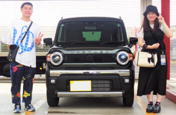 ハスラーご納車おめでとうございます！