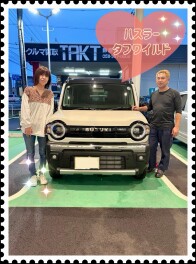 ★ハスラーご納車いたしました★
