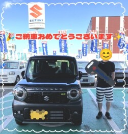 ハスラーご納車でした☆