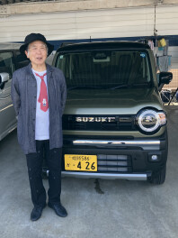 W様　ハスラータフワイルドご納車！