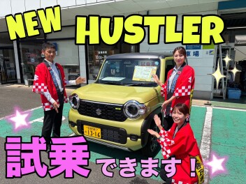 新型ハスラー試乗できます！