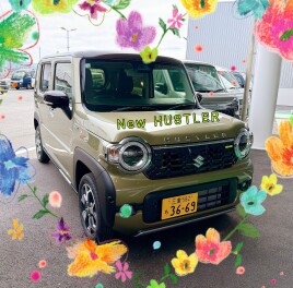 ☆新型ハスラー試乗車とカタログ到着しました☆
