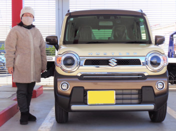 ハスラーご納車おめでとうございます！