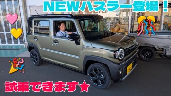 試乗車のご案内☆NEWハスラー試乗できます！