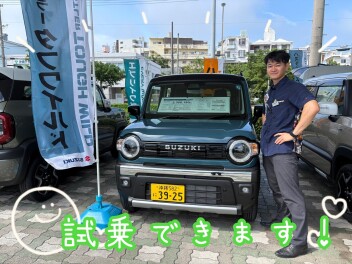 NEWハスラー試乗可能です！