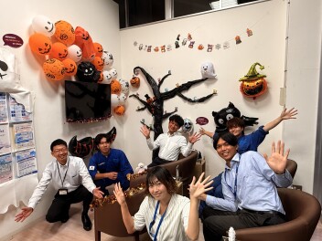 お店がハロウィンになりました✨