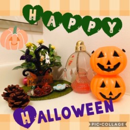 お店がハロウィン仕様になってます♪