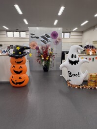 ハロウィン仕様になりました！！