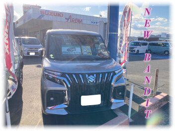 ソリオバンディットの試乗車ございます！