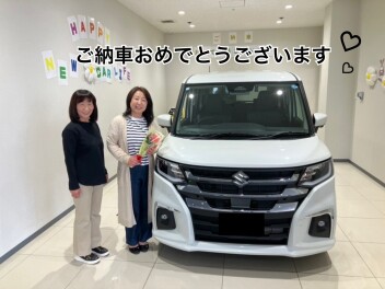 ソリオのご納車おめでとうございます！
