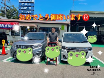 快晴でご納車日和ですね！