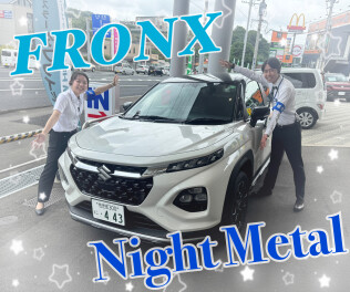 フロンクス　ナイトメタル仕様になりました！！