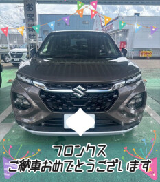 フロンクス　ご納車おめでとうございます！