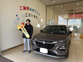 新型フロンクスご納車です！！