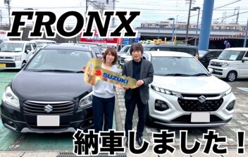 フロンクスご納車致しました