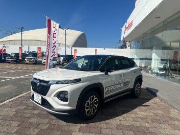 新型フロンクス試乗車！！！
