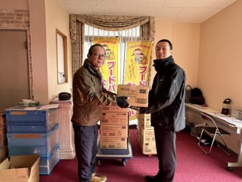 フードバンクながおか様へ持ち込みにいってきました！