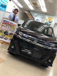ワゴンＲカスタムＺ　早く納車できます！