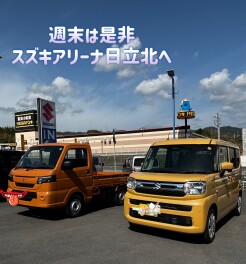 週末は是非スズキアリーナ日立北へ♡