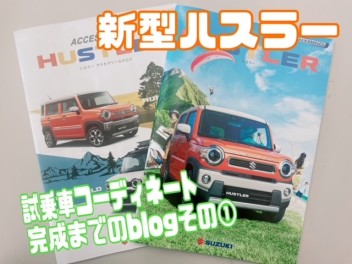 新型ハスラー　試乗車　コーディネート　していきます！