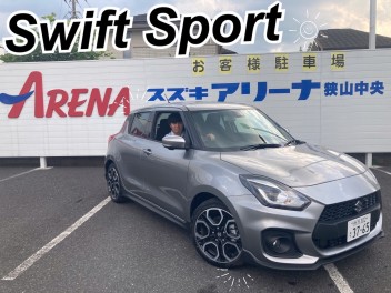 スイフトスポーツの試乗車が入りました！