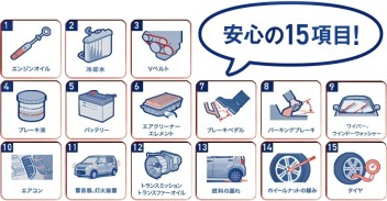 愛車無料点検始まりました！