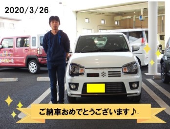 アルトワークスご納車させていただきました☆★