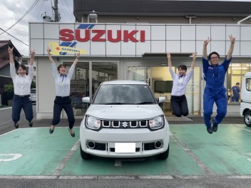 ☆新入社員の納車式☆