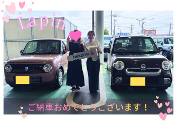 【納車ギャラリー】営業やすはら　記念すべき第一台目をご納車させていただきました！