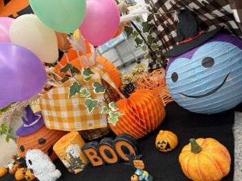 ハロウィン仕様になってます☆彡