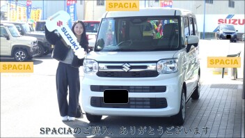 スペーシアを目指して来店、感謝です♪